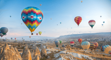 Cappadocia Hot Air Balloon & Cave Tour